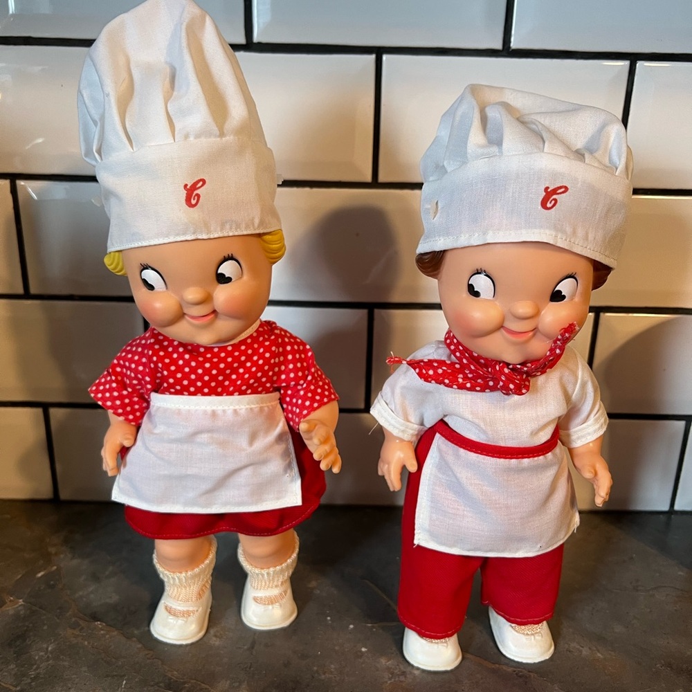 Campbell soup kids dolls vintage like new